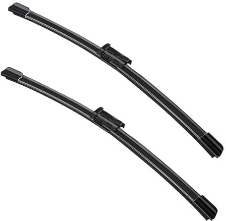 KSLREUFH Scheibenwischer für VW Transporter Caravelle Multivan T5 T6 2014 2015 2016 2017, Vorne Scheibenwischer Auto Zubehör Gummi Auto Wischer Klingen Fenster Wischerblätter,RHD