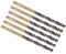 PATIKIL 4mm Drill Bit, Jobber Straight Shank M2 High-Speed Steel 118° Nitriding Black and Gold Finish for Stainless Steel Hard Metal - 6 Pack