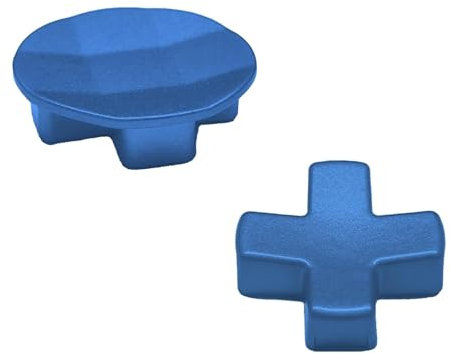 Peixiong Crucetas 2 en 1 para el mando Xbox Elite 2 Core Crucetas de acero inoxidable para el mando Xbox One Elite Series 2 Sustitución de las crucetas para el mando Xbox One Elite Series 1 (azul)