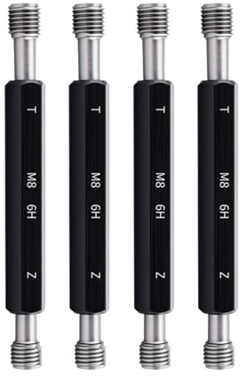 Calibre Rosca Tampon Calibre de acero 6H M95-M100 con tapón de rosca fina métrica(M96X1.5-6H)