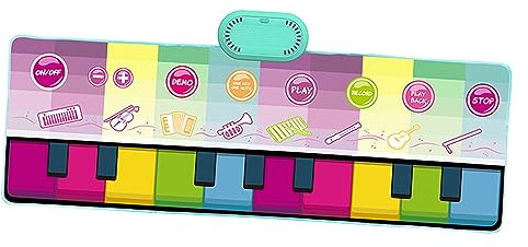 Generic Klavier-Spielmatte, Baby-Musikmatte, Pädagogisch Weich für den Innenbereich (C)