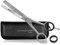 Premium Effilierschere - Modellierschere - Friseurschere - Haarschere - Ausdünnzahnung mit praktischem Aufbewahrungs-Etui (Nr. 5 = 7 Zoll Modellierzahnung 1-seitig)
