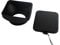 vhbw Plastic Lens Hood for Sony HDR-CX550E, HDR-HC9E, HDR-SR11E, HDR-SR12E, HDR-XR500E Camcorder, Black, 37 mm
