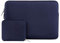 MOSISO Laptop Case 13.3 inch, 13-13.3 inch Laptop Sleeve Bag Compatible with MacBook Air/Pro 13 / Pro 14, HP Dell ASUS Lenovo Notebook, Neoprene Computer Sleeve Bag with Small Case, Navy Blue
