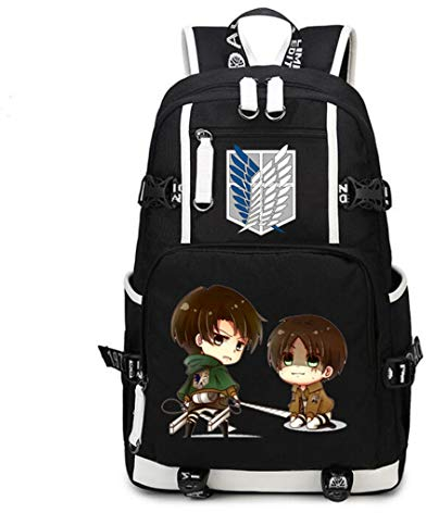 GO2COSY Anime Rucksack Daypack Student Tasche Schultasche Büchertasche für Attack on Titan Cosplay