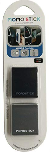 Clips MOMOSTiCK, el original. Clip para sujetar el dedo del smartphone, anillo para sujetar el teléfono móvil (Momo Clip)