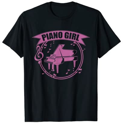 Joue Piano Au Clavier D'Un Orchestre De Jazz T-Shirt