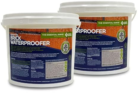 Stonecare4u Essential Brick Waterproofer (2 x 5 Litre)