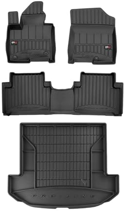 OMAC Fußmatten & Kofferraumwanne Set für Kia Sorento Hybrid 2020-2025 Gummi 4tlg