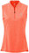 MoFiz Damen Ärmellos Shirt Poloshirt Sommershirts Atmungsaktiv Sport Yoga Tank Top Orange XS