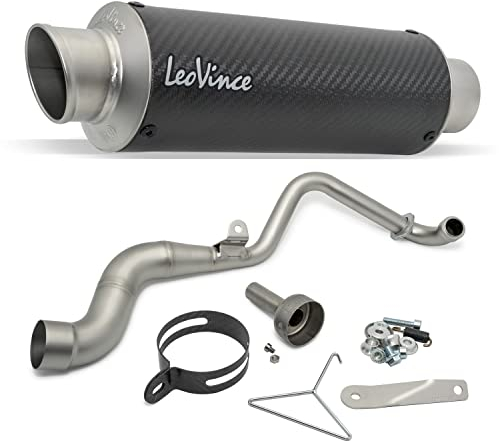 Auspuffanlage LeoVince Komplettanlage GP CORSA, Carbon für Honda MSX 125 / GROM