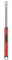 Bougie électrique pliable à 360 degrés ABC en alliage sans huile pour cuisine, camping, pique-nique, dîner, réchaud à gaz, barbecue, rouge