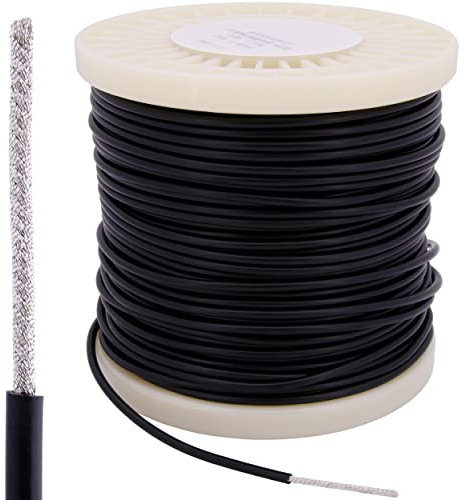 Recambo Silber Kabel gedrillt - Draht mit 32 Litzen/Strängen - Durchmesser 1,7mm - Lautsprecher Subwoofer Membran Reparatur - Voice coil wire - 1 Meter