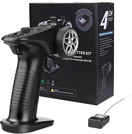 HEYCE télécomman| Émetteur et récepteur Radio Voiture RC | Télécommanémetteur Radio RC 2,4 GHz avec récepteur pour Bateau Voiture RC