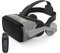 TPWEWRX VR Brille Virtual Reality Headset mit Fernbedienung für 3D VR Filme & VR Spiele einstellbares Pupillen Anti Bluelight Augenpflegesystem VR Brille für Android & iOS Smartphones (Schwarz) (C)