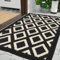 OTraki Fussmatte Innen, Schmutzfangmatte 60 x 90 cm, Teppich Waschbar, rutschfeste Fußmatte, Absorbierend Fussmatte für Eingang, Flur, Garten, Innen, Haustier