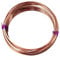 99.5% Pure Copper Wire Square Bare Copper Wire, 20 Gauge Jewelry Making Beading Floral Craft Wire (Length 19.68Ft)