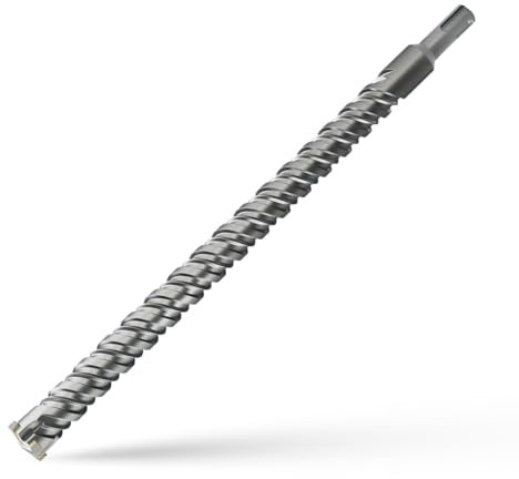 CSOOM SDS Plus Bohrer 18x460mm,Professionell Betonbohrer,Ideal zum Bohren in Stein, Beton, Naturstein, Ziegelmauer