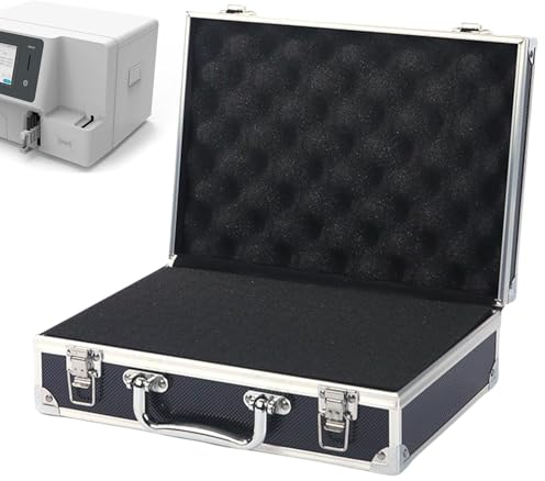 Kixolazr Aluminium-Aufbewahrungsbox, Robuster Tragekoffer, Werkzeug Aufbewahrung, Koffer Messgerät, Aluminiumbox mit Deckel