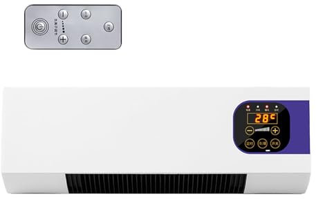 Wall Mounted Air Conditioner - Air Conditioner, Remote Touch Control Air Conditioner | Multiple Cooling Control, Air Conditioner with Remote Temperature Adjustment for Home Bedroom