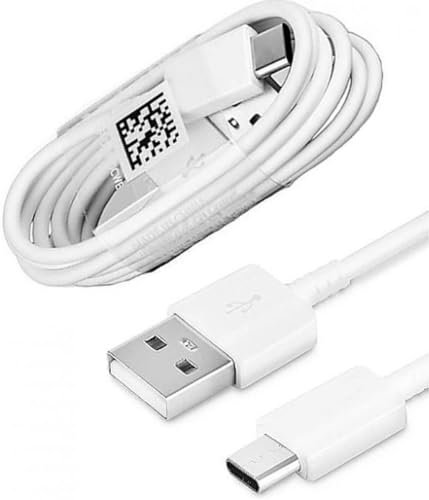 Inspired Essentials Genuine Original Fast Charging USB-A USB-C Type C Charge and Sync Cable For Mobile Phones and Tablets (USB-A to USB-C (iPhone), White (1.5m))