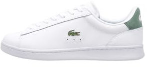 Lacoste Carnaby Set Court Insp - Zapatillas con cordones para hombre, Blanco y verde., 46 EU