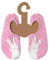 Slipstop Kinder Strandschuhe Anti Rutsch Sport Schuhe Schwimmschuhe Badeschuhe Urlaub Yoga für Mädchen Merry-pink mit Hasen Sonnenschutzfaktor 50+, Gr. 27-29