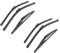 HPZPRPCEW 3 Piezas Limpiaparabrisas para Peugeot 2008 013 2014 2015 2016 2017 2018 Escobillas Delanteras Y Traseras Accesorios De Auto(6 PCS)