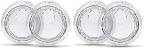 Elvie Catch Breast Milk Collector Shells (2X), Reusable Silicone Milk Collection Cups, Leak Protection, Collects Up to 30ml, No More Wasted Milk (Pack of 2)