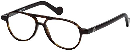 Moncler Unisex-Erwachsene ML5031 052 52 Brillengestelle, Braun (Avana SCURA)