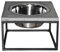 fattoAmano - Lebe mit Betonung FEEDO Solo | Der Beton Hundenapf | Design Napf | Hundeaccessoires (M, hellgrau)