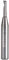 Yonico 31012-SC 1/8-Inch Diameter O Flute Upcut Spiral End Mill CNC Router Bit 1/4-Inch Shank