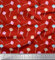 Soimoi Rojo Crepe de Rayon Tela Pirulo­ ninos Tela Artesanal Impresa por Metro 46 Pulgadas de Ancho