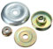 Cicony Lot de 4 lames de rechange pour désherbeur, boîte de vitesses en métal, outils de fixation d'écrous pour tondeuse à gazon, débroussailleuse, débroussailleuse