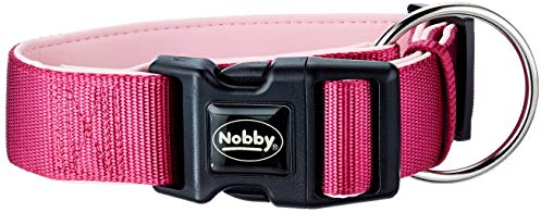 Nobby Halsband Classic Preno EXTRA, himbeere, L: 32-45 cm, B: 38/40 mm, 1 Stück