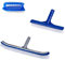 well2wellness® Pool Bürsten Poolbürsten Beckenbürsten Set Mit Großer Alu-Beckenbürste, Schmaler Kunststoffbürste und Handbürste