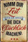 schilderkreis24 – Inspirierende Sprüche für Alltag, Motivation und Lebensweisheit – Wanddeko & Geschenkideen 20x30cm (Nimm dir Zeit für die Dinge, die Dich..)