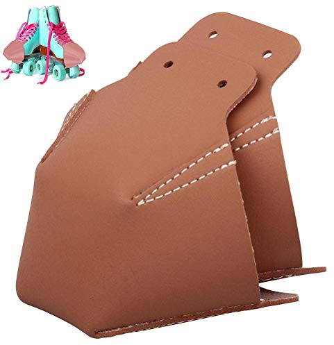 Sarari Universal Inline Skates Roller Schuhe Zehen Mütze Protektoren, 1 Paar Kunstleder Anti Creases Patines Zehenschutz für Rollschuhe