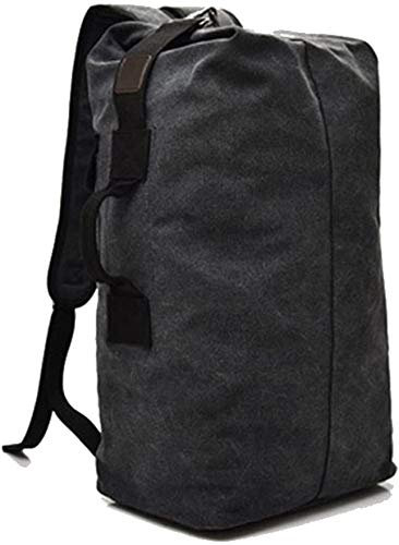NC Bolsa De lona De Viaje De Gran Capacidad Para Montañismo Ba Bolsa De lona Militar y Táctica De Carga Superior Con Correa De lona