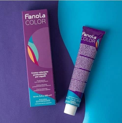 Professionelle Haarfarbe Creme 10.16 Platinblond Aschrot 100ml-FANOLA