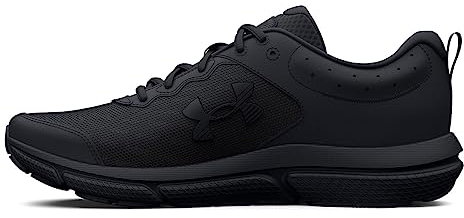 Under Armour Men's UA Charged Assert 10 Running Shoe, Black, UK