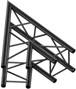 Milos Pro-30 Square F Truss - Corner QCVF19-45° corner - heavy duty - black - F