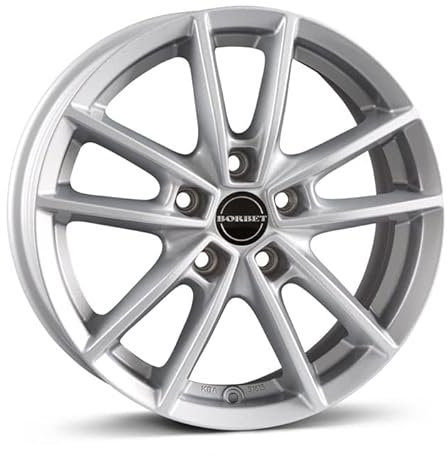 Borbet Felge W 8x18 ET44 5x112 crystal silver W 80844112566,5CS/T