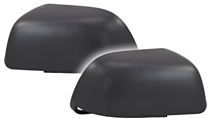 Spiegelkappe Abdeckung Gehäuse Kappe Set u. Vorne Links/Rechts Kompatibel mit VW Polo Schrägheck 05-09