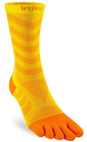 Injinji WOMEN'S ULTRA RUN CREW SUNFLOWER M/L (EU: 40.5-44.5+)