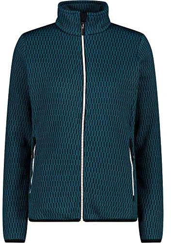 CMP Women's functional fleece jacket, Petrol/Black, XS/S