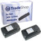 2x Trade-Shop Premium Li-Ion Akku 36V / 4000mAh / 144Wh kompatibel mit Al-Ko 113611 3.29 Li 42.9 Li 42.9 Li SP 46.9 Li SP Akku-Rasenmäher