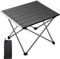 MUOIVG Mesa de Camping Plegable Compacta,Mesa de Aluminio Liviana portátil con Bolsa de Transporte,para al Aire Libre,Picnic,Playa,Senderismo