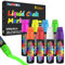 FansArriche Kreidestifte für Tafel Abwaschbar, 8 Kreidestifte Farbe X 15 mm - Chalk markers für Erwachsene & kreidestifte für fenster, Tafel, als Glasstift & Whiteboard
