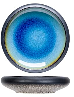 Cosy & Trendy Assiette Creuse FERVIDO Bleu-D15,5XH4CM- 33CL-Lot de 3